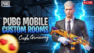 PUBG Mobile Cash Custom Rooms  1v1 TDM Rooms   GH Leader Is Live On Gaming Heads