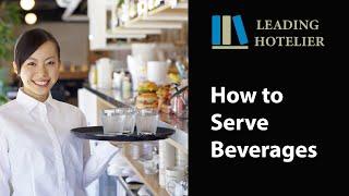 HOW TO SERVE SOFT DRINKS AND LONG DRINKS - Food and Beverage Service Training #12