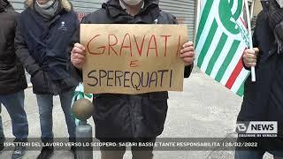 ISPETTORI DEL LAVORO VERSO LO SCIOPERO SALARI BASSI E TANTE RESPONSABILITA’  28022022