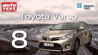 Der ZF Praxistest 2014 - Platz 8 Toyota Verso