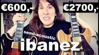 Which is the better Semi Acoustic guitar the 599 € or 2577 €?