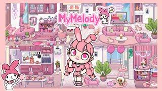 Avatar World Free My Melody House Makeover   Pazu  Avatar World House Ideas