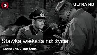 Stawka Większa Niż Życie 1968  4K  Odcinek 15  Kultowy Polski Serial  Hans Kloss  Za Darmo