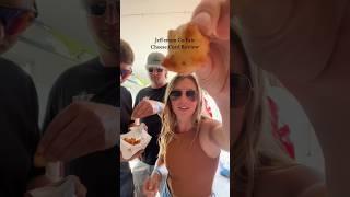 Jefferson County Fair cheese curd review #cheesecurd #tractorpull #countyfair