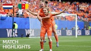 Netherlands v Cameroon  FIFA Women’s World Cup France 2019  Match Highlights