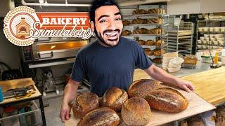 گیم پلی بازی شبیه ساز نانوایی - Bakery Simulator Game Play