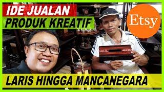 Ide Bisnis Kreatif Limbah Kayu jadi Uang Produk Industri Kreatif Handicraft Laris ke Mancanegara