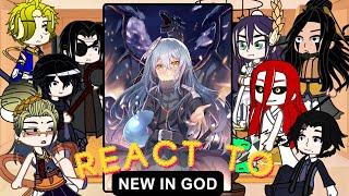 Record of ragnarok Gods react to rimuru tempest as new in god  Gacha life 2  slime