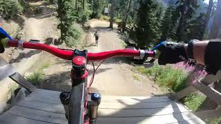 TONYS LAST MTB RIDE - PARALYZED AFTER CRASH - FREIGHT TRAIN WHISTLER