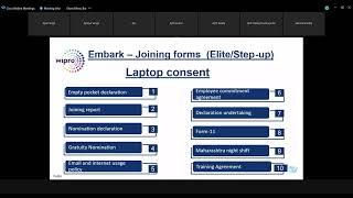 wipro onboarding full process step by step.   How to fill wipro joining forms.  How to fill wipro