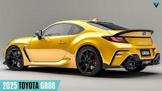 New 2025 Toyota GR86 Unveiled - One Of The Most Awaited Sport Car