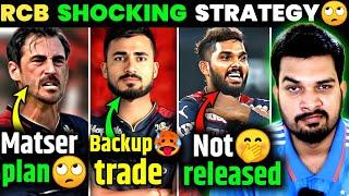 STARC RETURNS TO RCB  RCB SHOCKING STRATEGY REVEALED FOR MEGA AUCTION 2024. #ipl2024 #rcb