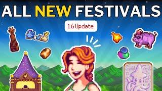 EVERYTHING you need to know about the new festivals in Stardew Valley 1.6 Update