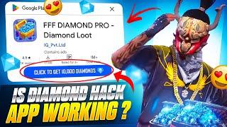 TRYING FREE DIAMOND HACK APPS FROM PLAYSTORE   GARENA FREE FIRE