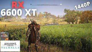 Assassins Creed Valhalla RX 6600 XT + Ryzen 7 5800X  1440p  Ultra Settings