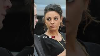 The Big Reason He Cant Stand Mila Kunis #milakunis #celebrities