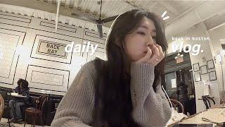  weekly diaries back in uni kpop dance performance yummy boston eats seeing friends ⋆˙⟡