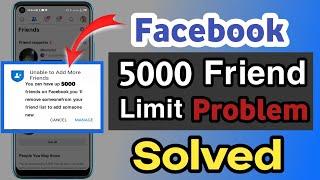 Facebook par 5000 se jyada friend kaise banaye  Facebook 5000 friends limit removed
