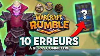 10 ERREURS à ne PAS FAIRE sur WARCRAFT RUMBLE 