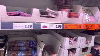 Цены на продукты в Словакии  июль 2022