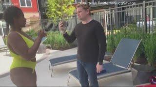 Im not a racist  Man blames autism for calling police on black women at swimming pool