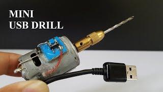 Как сделать мини-USB Drill