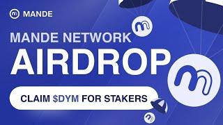 Crypto Airdrop  Mande Airdrop for DYM Stakers