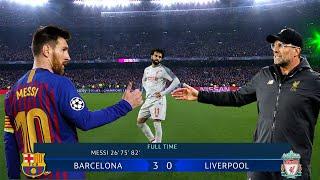 The Day Lionel Messi Showed Mohamed Salah & Jürgen Klopp Who Is The Boss