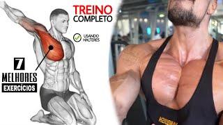 7 Exercícios Treino de Peito Em Casa Utilizando Halteres