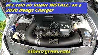 aFe cold air intake INSTALL on a 2020 Dodge Charger