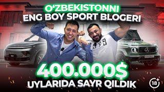 OZBEKISTONNI ENG BOY SPORT BLOGERI