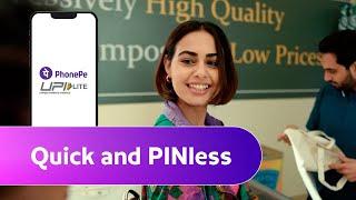 Chhota sa nuskha you dont need PIN for small payments  UPI Lite on PhonePe