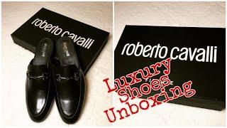 Roberto Cavalli Men’s Shoe  Unboxing Video  Luxury Shoe