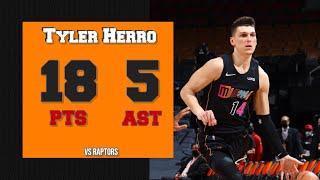 Tyler Herro highlights vs. Raptors  18 pts 5 ast CLUTCH MODE 01.02.2022