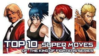 TOP 10 - EPIC Super Moves of The KING of FIGHTERS Series