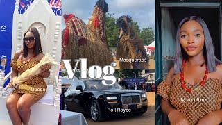 The Biggest Lagos Igbo Hangout  Masquerade Display  My dream Car   GRWM Makeup Hair and Outfit