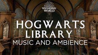 Study in Hogwarts Library   Harry Potter Hogwarts Legacy Music and Ambience