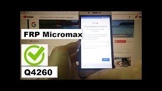 Micromax Q4260 - FRP Bypass - Google Account - Easy method 2020 September