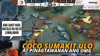 COCO REACTION SA GAME 3 NG NXP EVOS VS OMEGA PINAGTAWANAN ANG OMEGA DAHIL SA SEGWAY NG RENE2WO