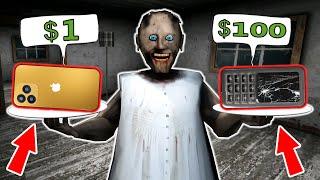 Granny vs Cheap Phone vs Expensive Phone - funny horror animation parody p.314