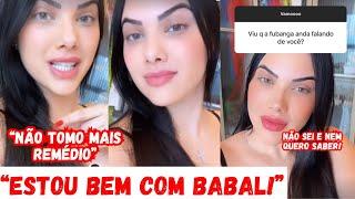 EMILY GARCIA FALA SOBRE SUA RELAÇÃO ATUAL COM A FAMÍLIA DO PAI DE MIGUEL - BABAL