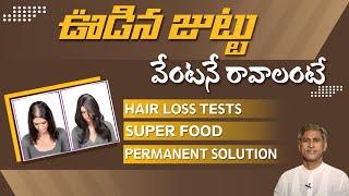 Solution For Hair Fall  Causes For Hair Loss  Manthena Official