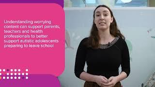 60 Second Science - Worry content of young people leaving school