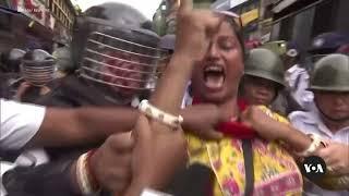 Thousands protest killing of a doctor in Kolkata  VOANews