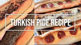 TURKISH PIDE RECEIPE  PERFECT FOR IFTAR RAMADAN