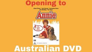 Opening to Annie 1982 Australian DVD