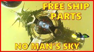 HOW TO GET FREE STARSHIP PARTS FOR CUSTOMIZATION  No Mans Sky Orbital Update #nomanssky