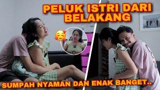 PELUK ISTRI DARI BELAKANG SUMPAH ENAK BANGET