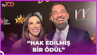 Arda Turan ve Aslıhan Doğana Yılın Çifti Ödülü