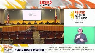 PSUSD Board Meeting 02.28.2023
